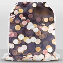 Bright Light Pattern Drawstring Bag (large) by FunnyCow