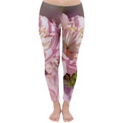Beautiful Flowering Almond Classic Winter Leggings by FunnyCow