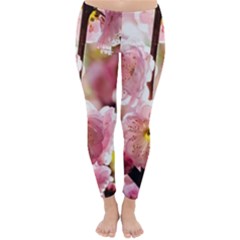 Blooming Almond At Sunset Classic Winter Leggings by FunnyCow