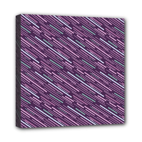 Silly Stripes Mini Canvas 8  X 8  by snowwhitegirl