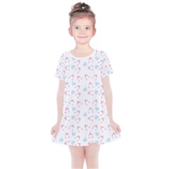 Pink Hats Kids  Simple Cotton Dress by snowwhitegirl