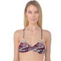 In The Clouds Pink Reversible Tri Bikini Top View3