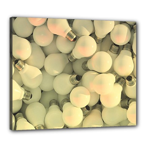 Bulbs Canvas 24  X 20  by snowwhitegirl