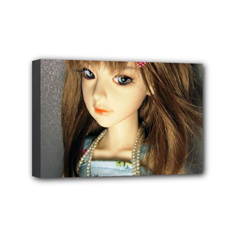 Mary Mini Canvas 6  X 4  by snowwhitegirl