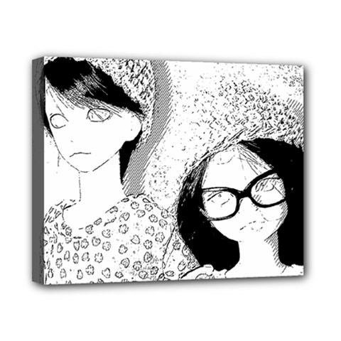 Twins Canvas 10  X 8  by snowwhitegirl