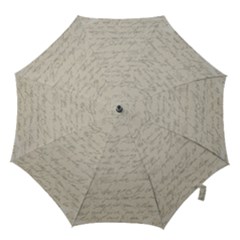 Handwritten Letter 2 Hook Handle Umbrellas (medium) by vintage2030