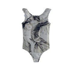 Bird 1515866 1280 Kids  Frill Swimsuit by vintage2030