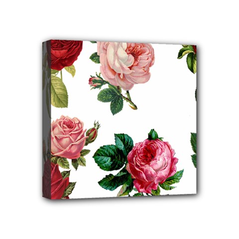 Roses 1770165 1920 Mini Canvas 4  X 4  (stretched) by vintage2030
