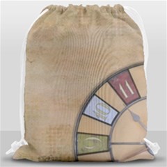 Circle Drawstring Bag (large) by vintage2030