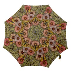 Flower And Butterfly Hook Handle Umbrellas (medium) by vintage2030