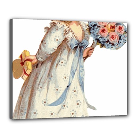 Child 1718357 1920 Canvas 20  X 16  (stretched) by vintage2030