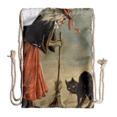 Witch 1461961 1920 Drawstring Bag (large) by vintage2030