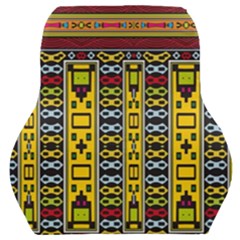 Shapes Rows                                     Car Seat Back Cushion by LalyLauraFLM