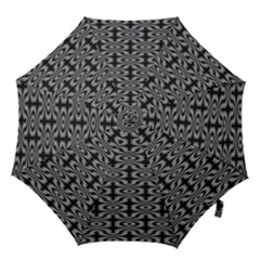 Monochrome Centipede Arabesque Hook Handle Umbrellas (medium) by linceazul