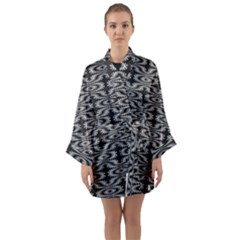 Monochrome Centipede Arabesque Long Sleeve Kimono Robe by linceazul