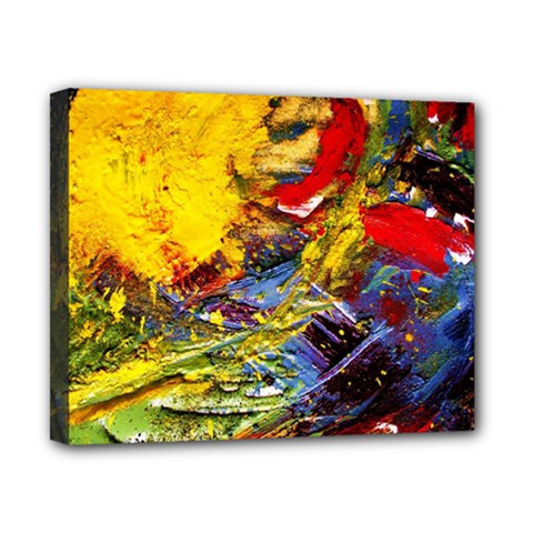Yellow Chik 3 Canvas 10  X 8  (stretched) by bestdesignintheworld