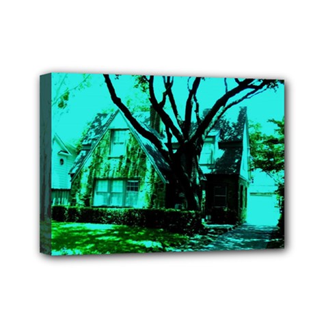 Hot Day In Dallas 50 Mini Canvas 7  X 5  (stretched) by bestdesignintheworld