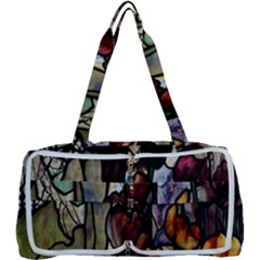 Tiffany Window Colorful Pattern Multi Function Bag	 by Sapixe