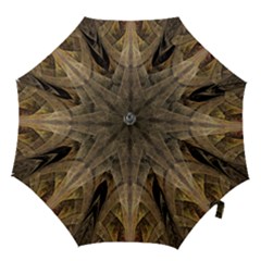 Fractal Art Graphic Design Image Hook Handle Umbrellas (small) by Sapixe
