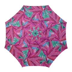 Leaves Tropical Reason Stamping Golf Umbrellas by Sapixe