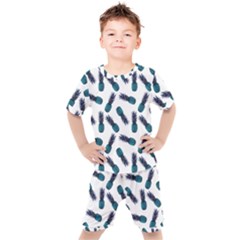Pinapples Blue Kid s Set by snowwhitegirl