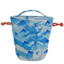 SPACE FRACTURE Drawstring Bucket Bag View2