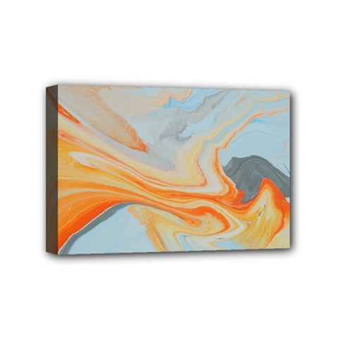 Fire Spear Mini Canvas 6  X 4  (stretched) by WILLBIRDWELL