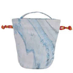 Diamond Mountain Drawstring Bucket Bag by WILLBIRDWELL