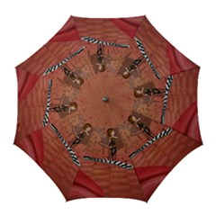 Cute Fairy Dancing On A Piano Golf Umbrellas by FantasyWorld7