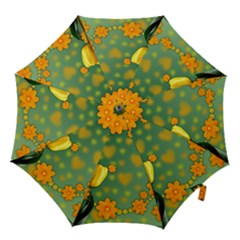 Background Design Texture Tulips Hook Handle Umbrellas (small) by Nexatart