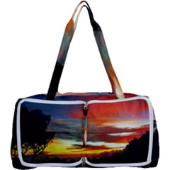 Sunset Mountain Indonesia Adventure Multi Function Bag	 by Nexatart