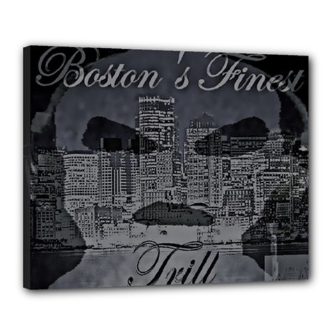 2451 Trill Cover Final Canvas 20  X 16  (stretched) by RWTFSWIMWEAR