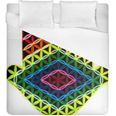 Hamsa Duvet Cover (king Size) by CruxMagic