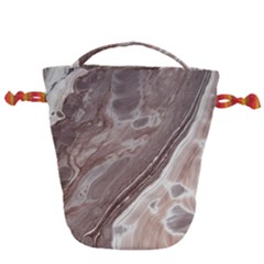 Mud Drawstring Bucket Bag by WILLBIRDWELL