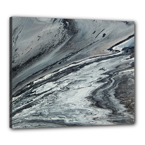 Edge Of A Black Hole Canvas 24  X 20  (stretched) by WILLBIRDWELL