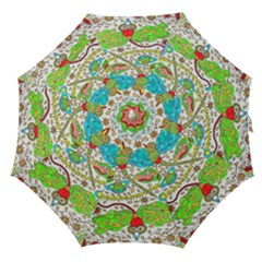 Cosmic Dragonflies Straight Umbrellas by chellerayartisans