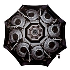 Vintage Camera Hook Handle Umbrellas (small) by snowwhitegirl