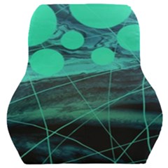 Neon Bubbles Car Seat Back Cushion  by WILLBIRDWELL