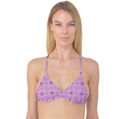 Ornamental Pink Reversible Tri Bikini Top by snowwhitegirl