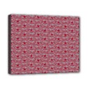Retro Red Pattern Canvas 10  x 8  (Stretched) View1