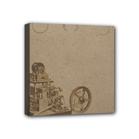 Camera Old Mini Canvas 4  X 4  (stretched) by vintage2030