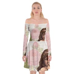 Vintage 1227585 1920 Off Shoulder Skater Dress by vintage2030