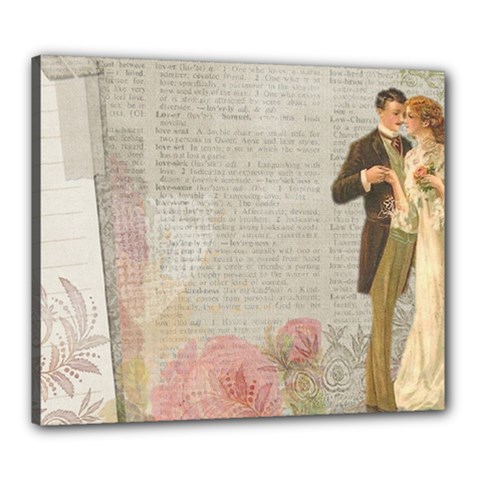 Background 1227545 1280 Canvas 24  X 20  (stretched) by vintage2030