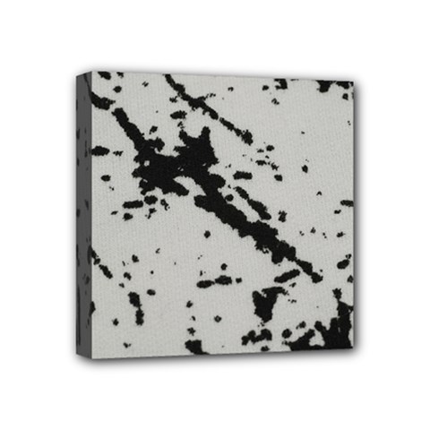 Fabric Textile Texture Macro Model Mini Canvas 4  X 4  (stretched) by Sapixe