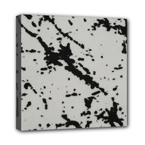 Fabric Textile Texture Macro Model Mini Canvas 8  X 8  (stretched) by Sapixe