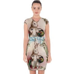 Easter 1225818 1280 Capsleeve Drawstring Dress  by vintage2030