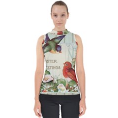 Easter 1225824 1280 Mock Neck Shell Top by vintage2030