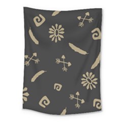 Pattern Seamless American Culture Medium Tapestry by Sapixe