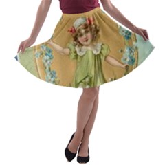 Vintage 1225895 1280 A-line Skater Skirt by vintage2030