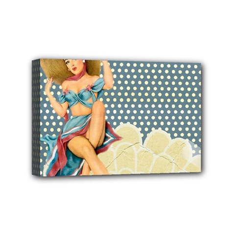 Retro 1107634 1920 Mini Canvas 6  X 4  (stretched) by vintage2030